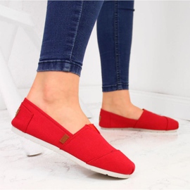 Sapatilhas em tomsy News W EVE275C vermelho 2