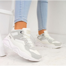 Tênis na plataforma Big Star W GG274643 branco 2