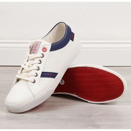 Tênis de couro low eco Cross Jeans M II1R4005C branco 1