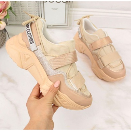 Tênis azul marinho Dot W WOL10 bege 1