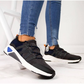 Sapatos de couro Gray Big Star W II274309 cinza 2