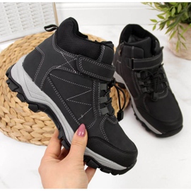 Sapatos de trekking pretos Jr EVE321A branco 1