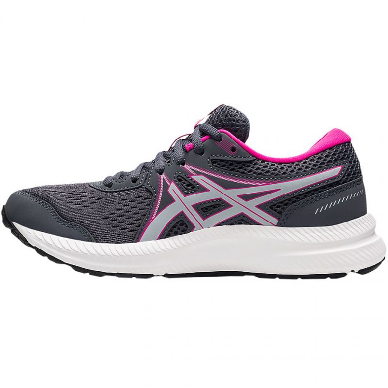 Asics Gel Contend 7 W 1012A911 025 tênis rosa cinza 1