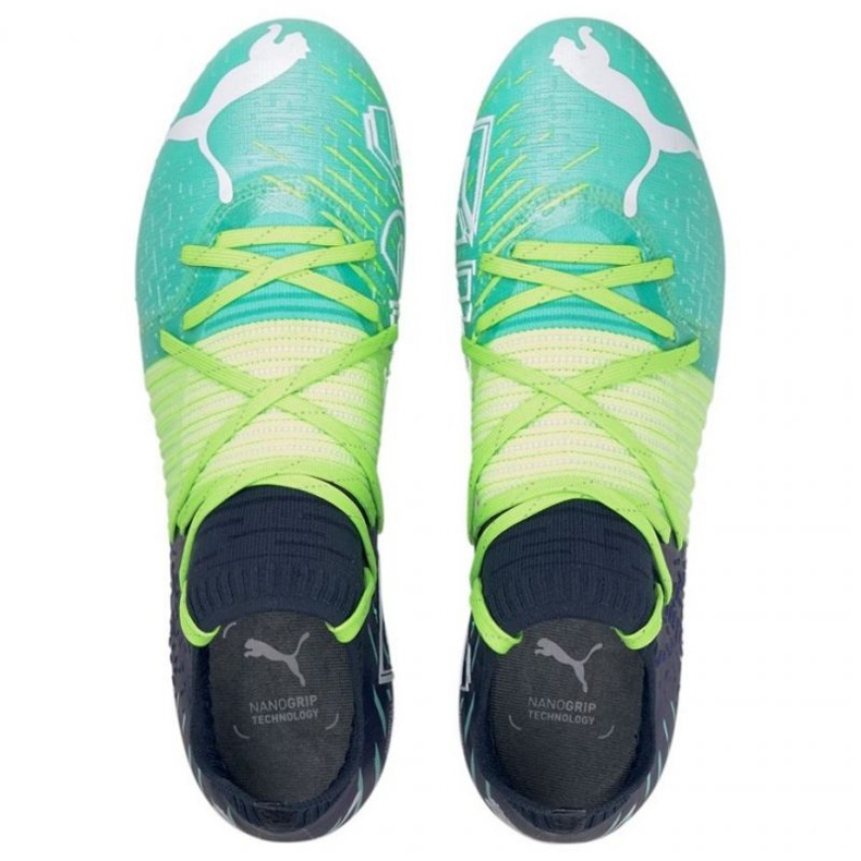 Chuteira Puma Future Z 1.2 MxSG M 106479 03 azul marinho, multicolorido azul e azul marinho 2