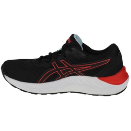 Asics Gel-Excite 8 Gs W 1014A201-009 preto vermelho 1
