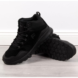 Botas de couro masculinas para caminhada Filippo M PAW294A pretas preto 1