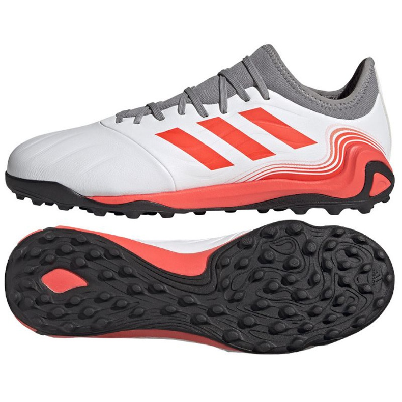 Chuteiras Adidas Copa Sense.3 Tf M FY6186 multicolorido branco 1