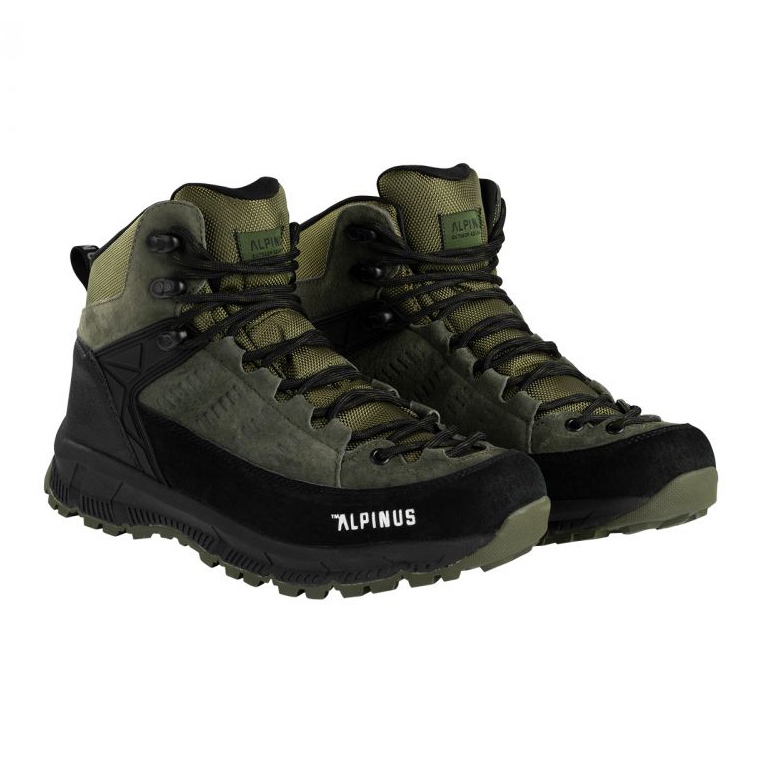 Sapatos de trekking Alpinus Brasill M JS43583 preto verde 2