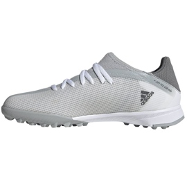 Chuteiras Adidas X Speedflow.3 Tf Jr FY3322 cinza tons de cinza 1