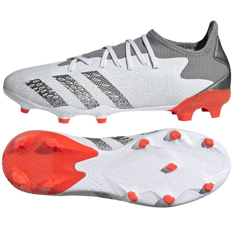 Chuteiras Adidas Predator Freak.3 L Fg M FY6290 multicolorido branco 1