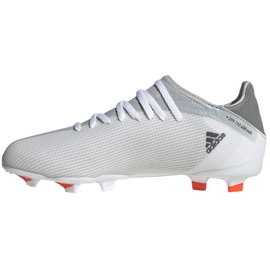 Chuteiras Adidas X Speedflow.3 Fg Jr FY3305 cinza, branco branco 1