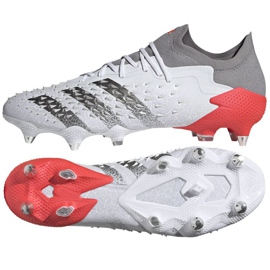 Chuteiras Adidas Predator Freak.1 L Sg M FY6268 branco branco 1