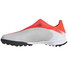 Chuteiras Adidas X Speedflow.3 Ll Tf Jr FY3254 multicolorido laranjas e tintos 1