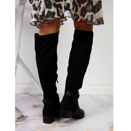 Botas pretas no bloco Filippo W PAW302 preto 2