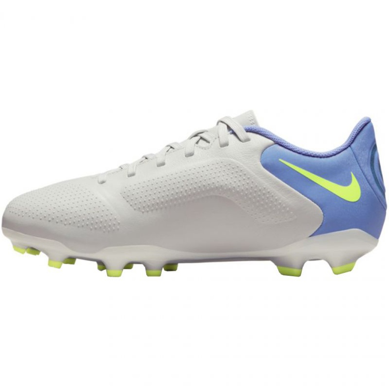 Chuteiras Nike Tiempo Legend 9 Academy FG / MG Jr DA1333 075 branco branco 1