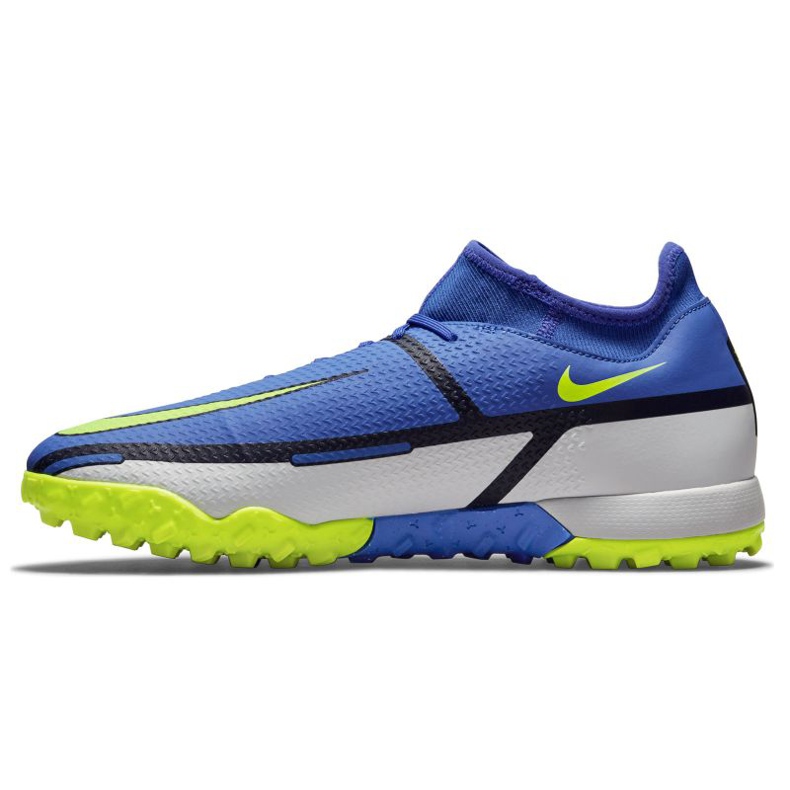 Chuteiras Nike Phantom GT2 Academy Df Tf M DC0802-570 multicolorido azul 1 Chuteiras Nike Phantom GT2 Academy Df Tf M DC0802-570 multicolorido azul 1