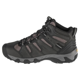 Sapatos Keen Koven Mid Wp M 1020210 preto cinza 1