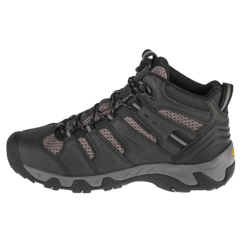Sapatos Keen Koven Mid Wp M 1020210 preto cinza 1