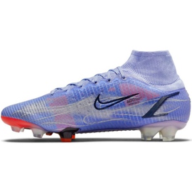 Chuteiras Nike Mercurial Superfly 8 Elite Km Fg M DB2859 506 multicolorido rosas e roxos 1