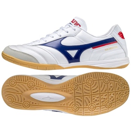 Chuteiras Mizuno Morelia M Q1GA210125 branco, real branco 1