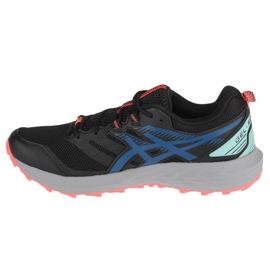 Tênis de corrida Asics Gel Sonoma 6 W 1012A922-011 preto azul laranja 1