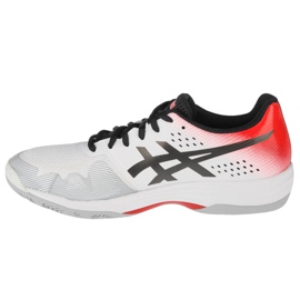 Asics Gel-Tactic M 1071A031-101 laranja, branco, vermelho branco 1