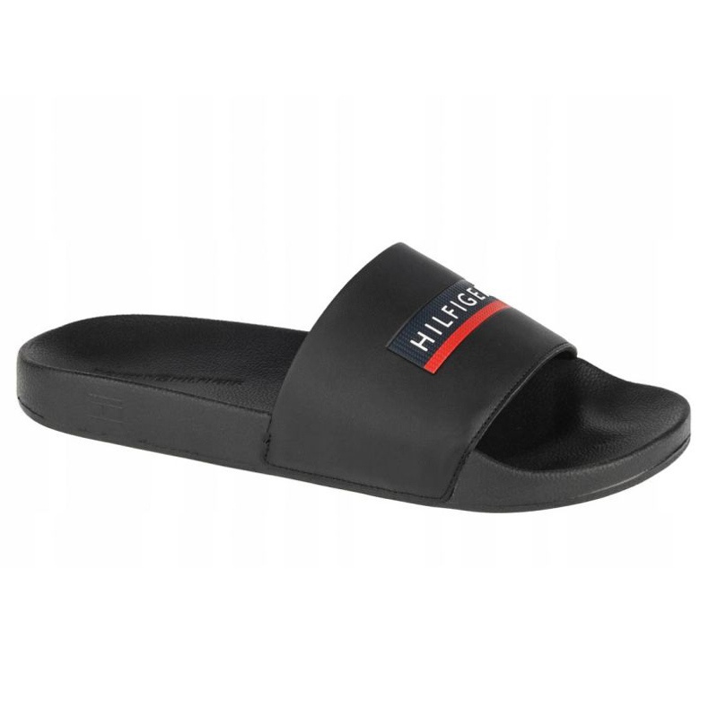 Lâmina de piscina em relevo sazonal Tommy Hilfiger M FM0FM03792-BDS preto 1