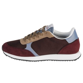Sapatos Tommy Hilfiger Runner Lo Color Mix FM0FM03815-GR8 marrom 1