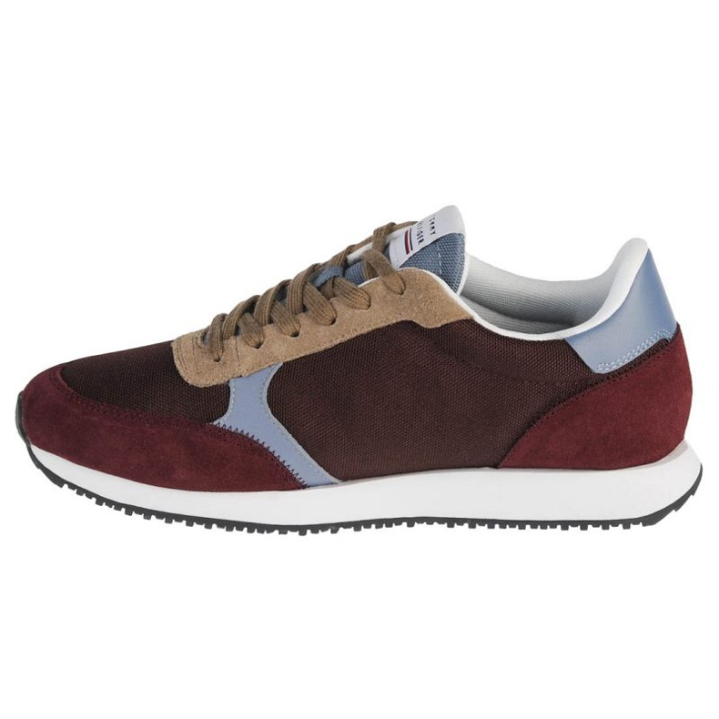 Sapatos Tommy Hilfiger Runner Lo Color Mix FM0FM03815-GR8 marrom 1