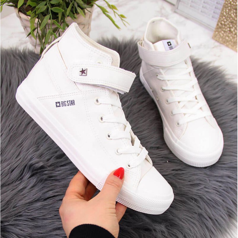 Tênis de velcro Big Star W V274541SS20 branco 1