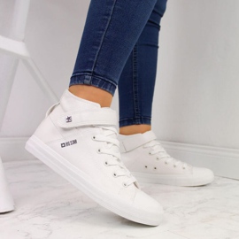 Tênis de velcro Big Star W V274541SS20 branco 2