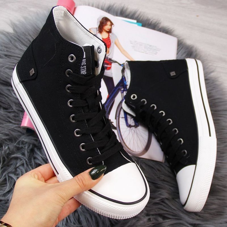 Tênis cano alto Big Star W DD274330 preto 1