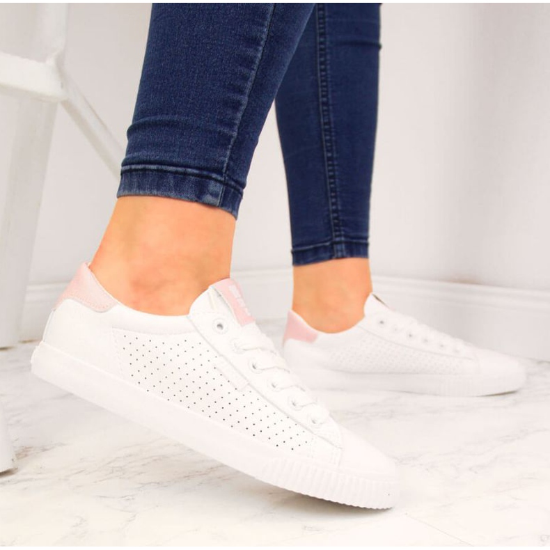 Tênis de cano baixo Big Star W HH274073 branco 1