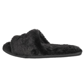 Calvin Klein Slipper Sandal Fur W HW0HW00634-BAX preto 1