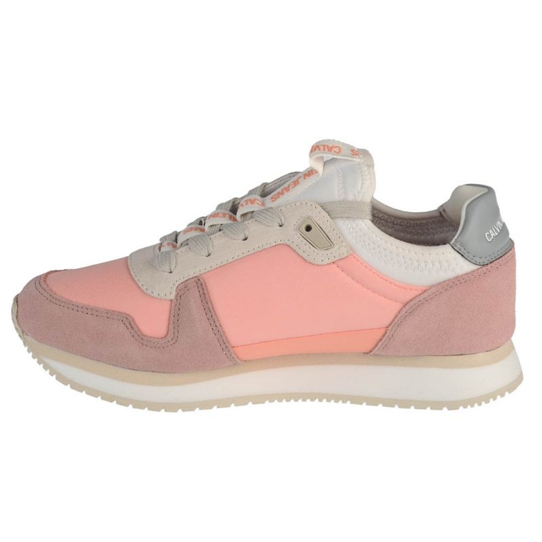 Sapatos Calvin Klein Runner com cordões YW0YW00462-TA9 bege 1 Sapatos Calvin Klein Runner com cordões YW0YW00462-TA9 bege 1