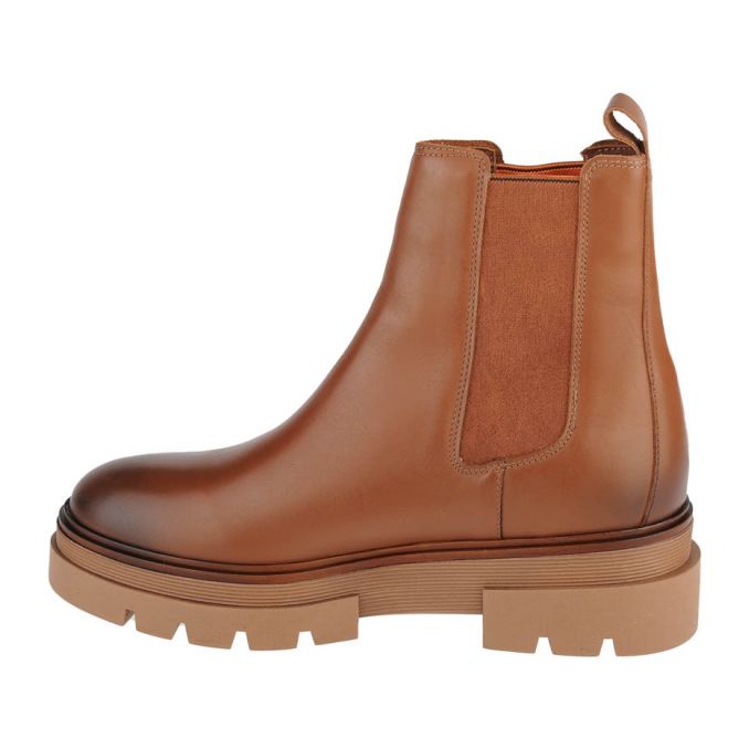 Bota Monocromática Tommy Hilfiger Chelsea M FW0FW05950-GVI marrom 1