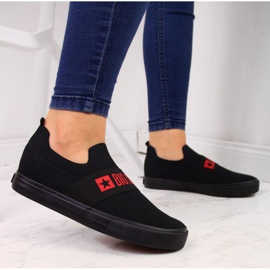 Sapatilhas Black Slip on Big Star W FF274221 preto 2