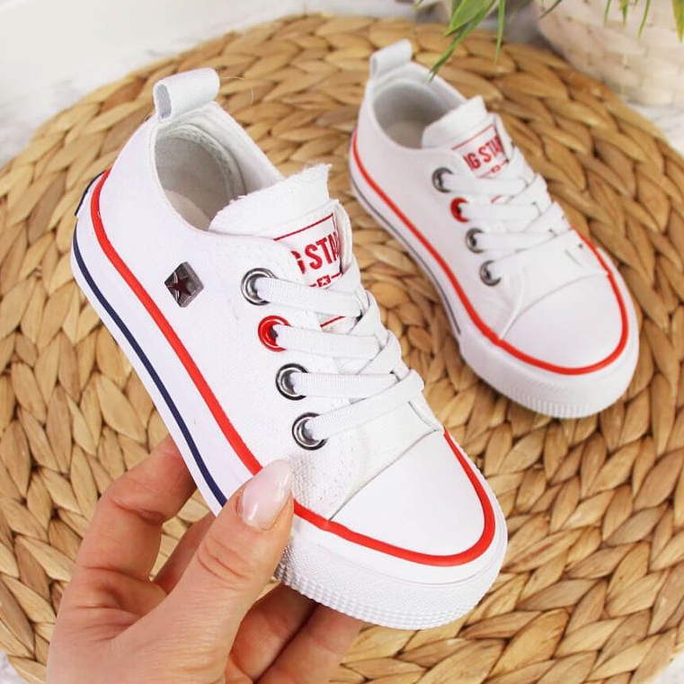 Tênis Big Star Jr HH374089 branco castanho 1