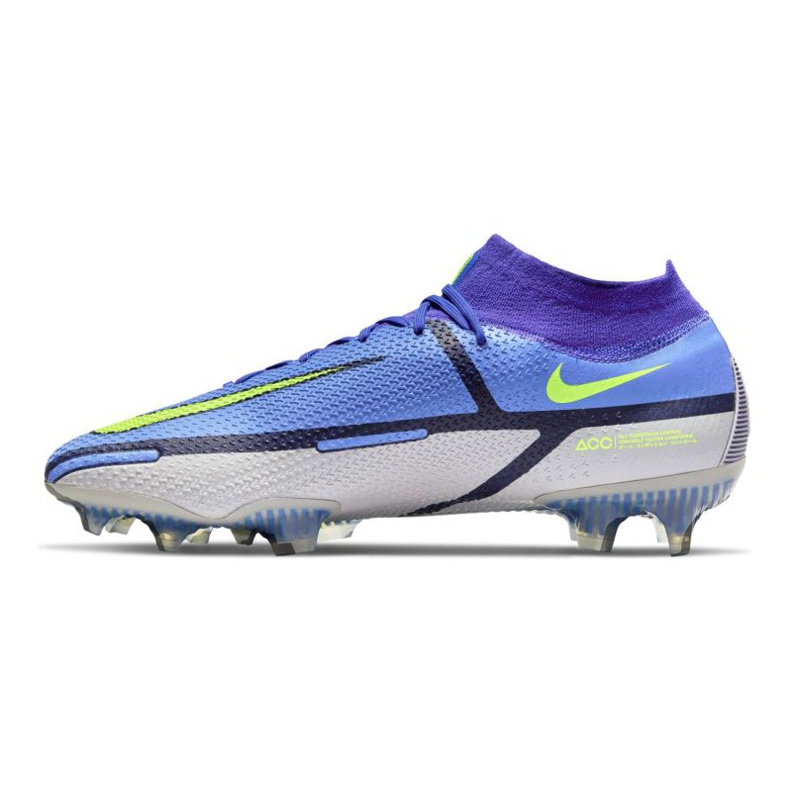 Chuteiras de futebol Nike Phantom GT2 Dynamic Fit Elite Fg M CZ9889-570 azul / prata azul 1