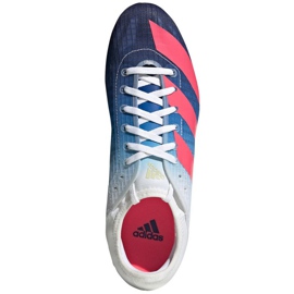 Tênis Adidas Sprintstar M GY0940 com spikes vermelho multicolorido 1 Tênis Adidas Sprintstar M GY0940 com spikes vermelho multicolorido 1