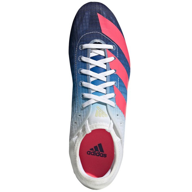 Tênis Adidas Sprintstar M GY0940 com spikes vermelho multicolorido 1