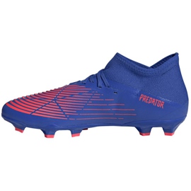Chuteiras Adidas Predator Edge.3 Fg M GW2276 azul azuis e vermelhos 1