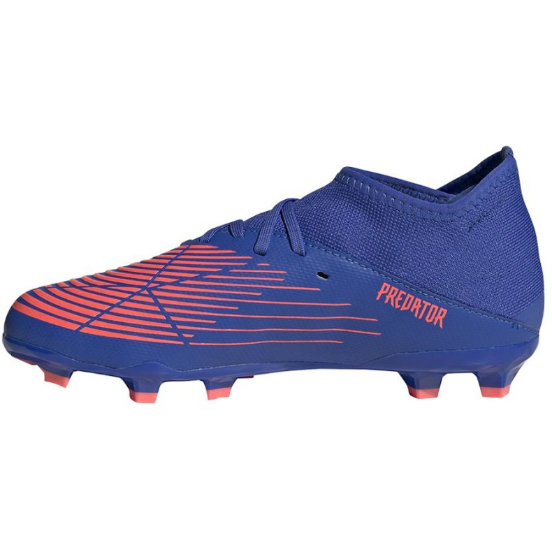 Chuteiras Adidas Predator Edge.3 Fg Jr GW2361 azul azul 1