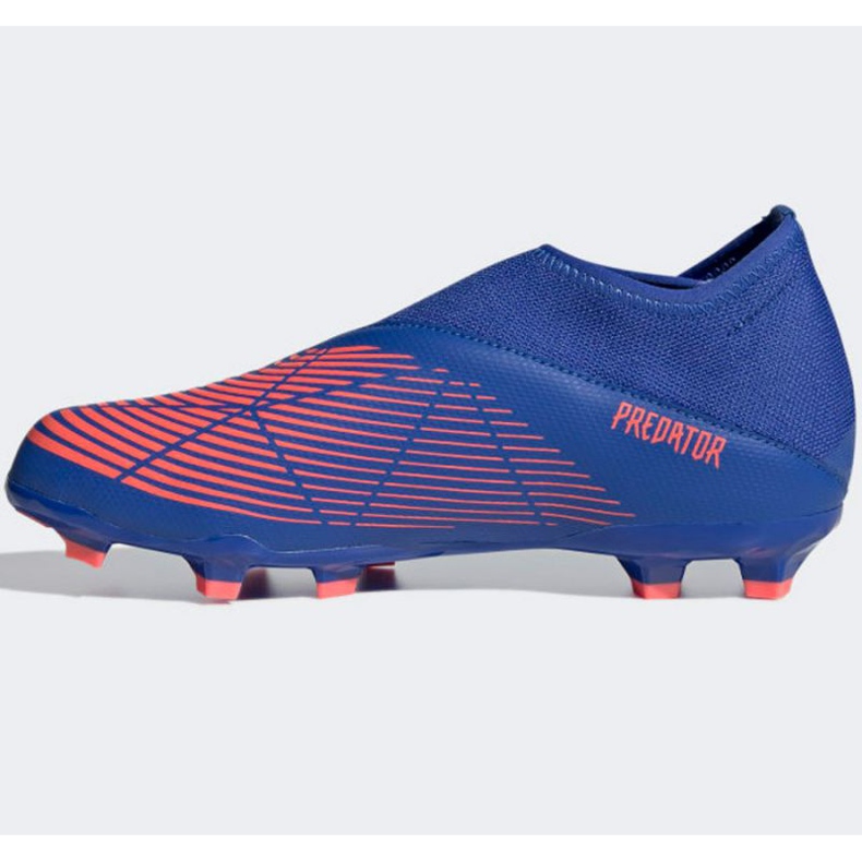 Chuteiras Adidas Predator Edge.3 Ll Fg Jr GW2359 azul azuis e azul marinho 1 Chuteiras Adidas Predator Edge.3 Ll Fg Jr GW2359 azul azuis e azul marinho 1