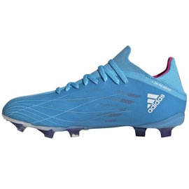 Chuteira Adidas X Speedflow.1 Fg Jr GW7461 azul azul 1 Chuteira Adidas X Speedflow.1 Fg Jr GW7461 azul azul 1