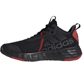 Tênis de basquete Adidas OwnTheGame 2.0 H00471 preto preto 1