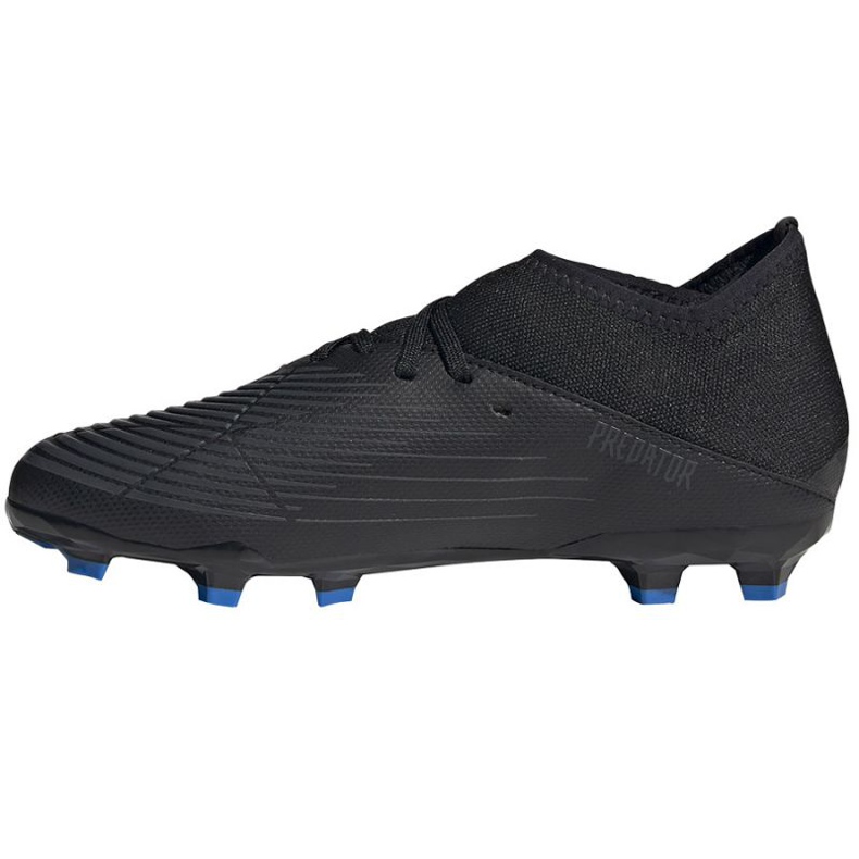 Chuteiras Adidas Predator Edge.3 Fg Jr GW2360 preto preto 1