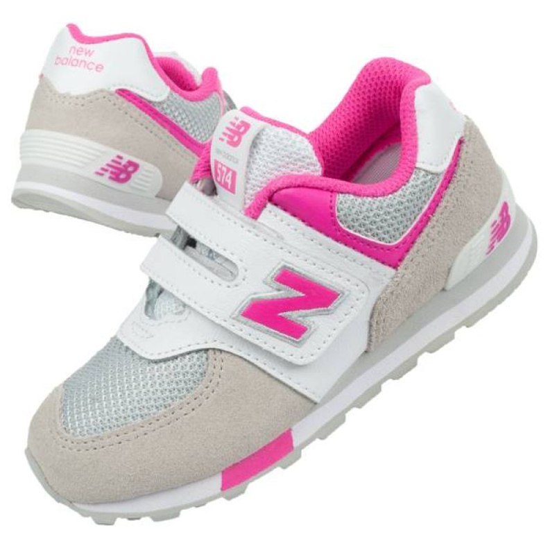 Tênis New Balance Jr IV574FNG branco 1