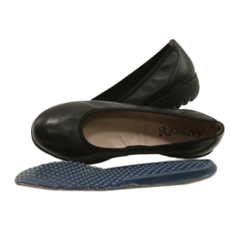 Bailarina Caprice Black Nappa 9-22161-28 preto 8