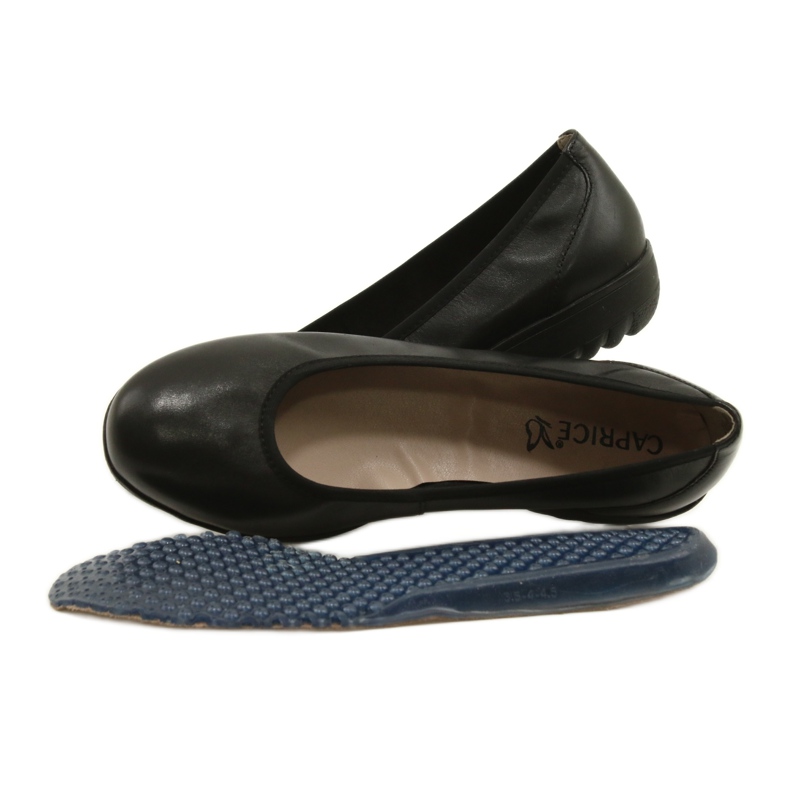 Bailarina Caprice Black Nappa 9-22161-28 preto 8